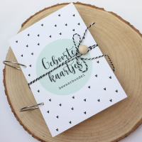 Mini Love Bewaarbundel Geboorte-kaartjes Mint