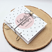 Mini love Bewaarbundel geboorte-kaarten Rose