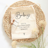 Bewaarzak Baby's Mooie Herinneringen Groot 30 x 24 CM