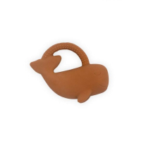 Jollein Bijtring rubber Whale caramel