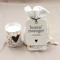 Cadeauset Hoera zwanger