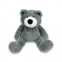 Knuffelbeer Vic grey  45cm