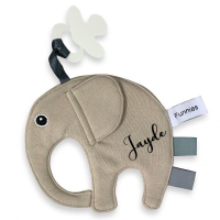  Speen / knuffeldoek olifant Cream Jayde
