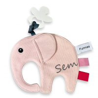 Speen / knuffeldoek olifant Stone Green Sem