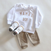 Joggingpak MAMA'S BOY wit