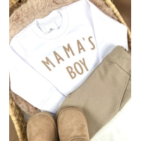 Joggingpak MAMA'S BOY wit