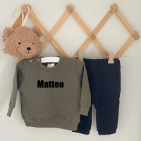 Joggingpak met Naam baby