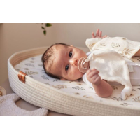 Speendoekje Badstof Leaf - Ivory