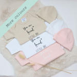 Romper en babymuts You are loved little one