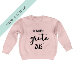 Sweater Ik word grote zus
