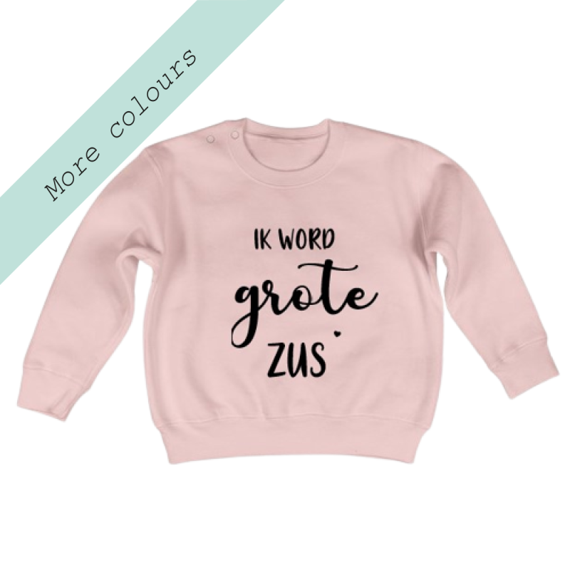 Sweater Ik word grote zus