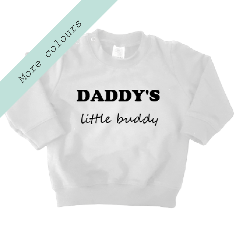 Sweater Daddy's little buddy