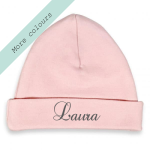 Babymutsje Blush verschillende kleuren en lettertype