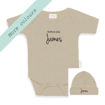 Romper SET met NAAM baby