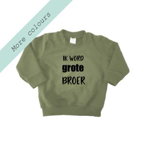 Sweater Ik word grote broer