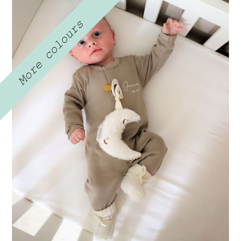 Boxpakje met naam Baby maat 56 / 62