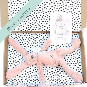 Brievenbuspakket bunny  Old pink