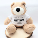 Knuffelbeer  Wil je mijn Peettante zijn?