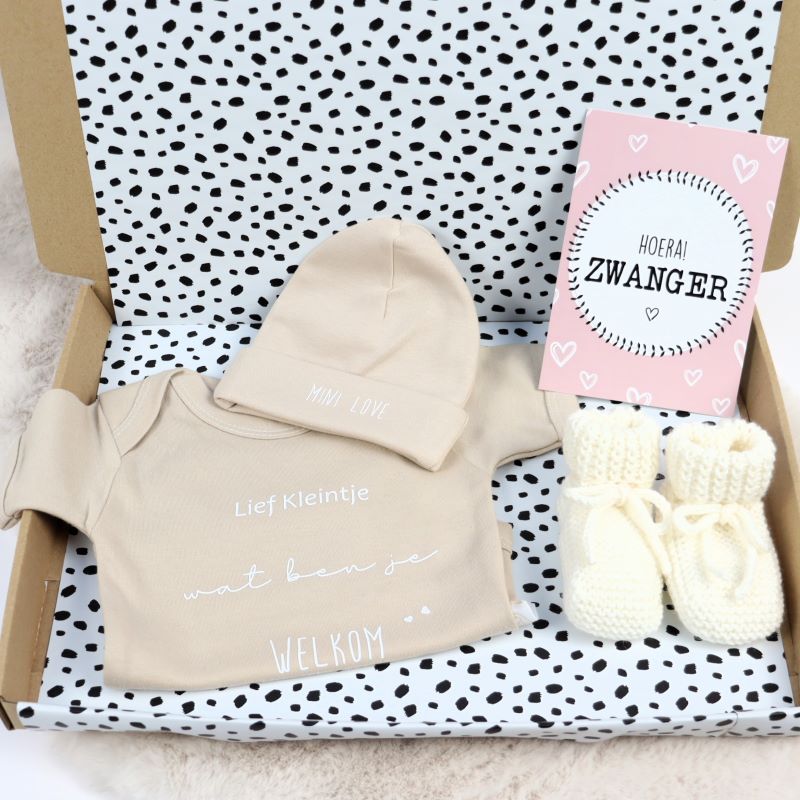 Hoera zwanger! Lief kleintje wat ben je welkom