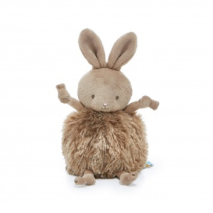 Bunnies By The Bay Roly-Poly knuffel konijn bruin