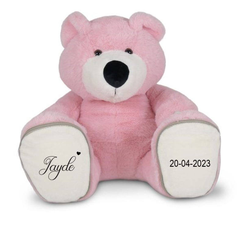 Grote knuffel Beer Gepersonaliseerd