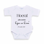 Romper Hoera Jullie worden Opa en Oma