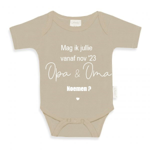 Romper mag ik jullie Opa /Oma noemen