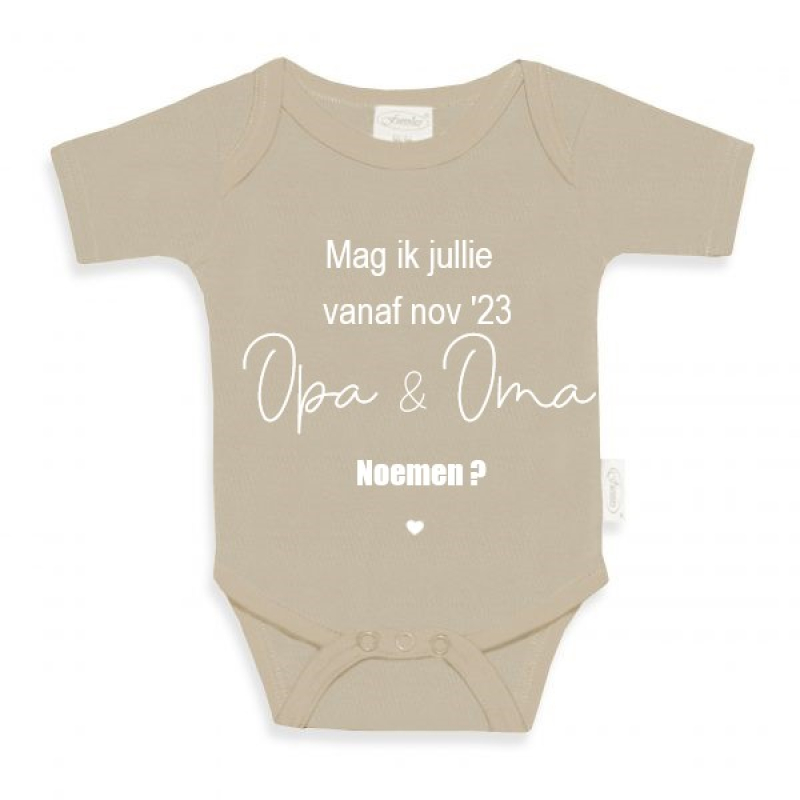 Romper mag ik jullie Opa /Oma noemen