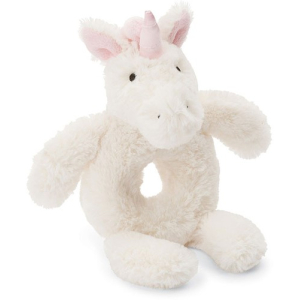 Jellycat Bashful Unicorn rammelaar