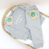 Duurzaam Joggingpak 6-12 maanden Grey met naam Baby