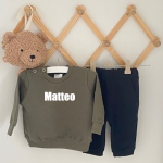 Joggingpak met Naam baby