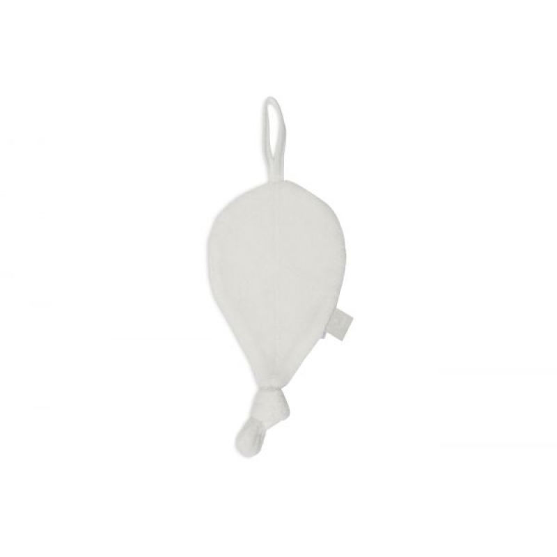 Speendoekje Badstof Leaf - Ivory