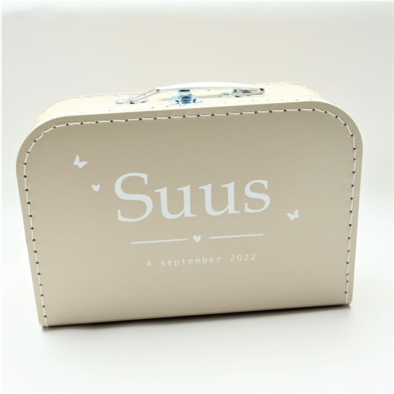 Kinderkoffertje Suus Butterfly ROZE