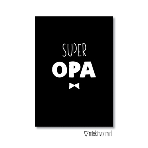 Kaart Super Opa