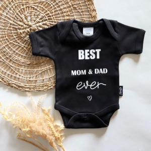Romper Best Mom en Dad ever