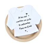 Romper Ik kan niet wachten om jullie te ontmoeten Opa en Oma