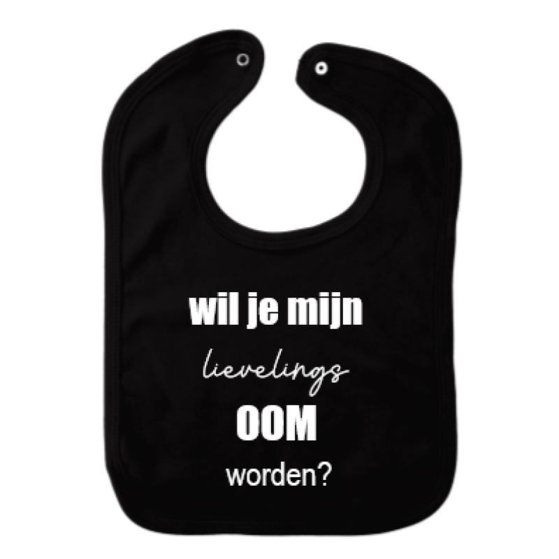 Slabber zwart wil je mijn lievelings oom worden