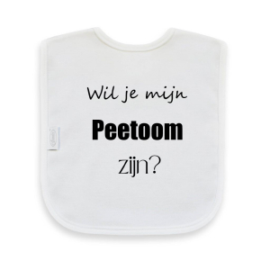 Slabber Wil je mijn peetoom zijn?