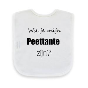 Slabber Wil je mijn peettante zijn?