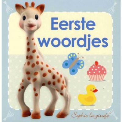 Sophie De Giraf Baby Kartonboekje Eerste Woordjes