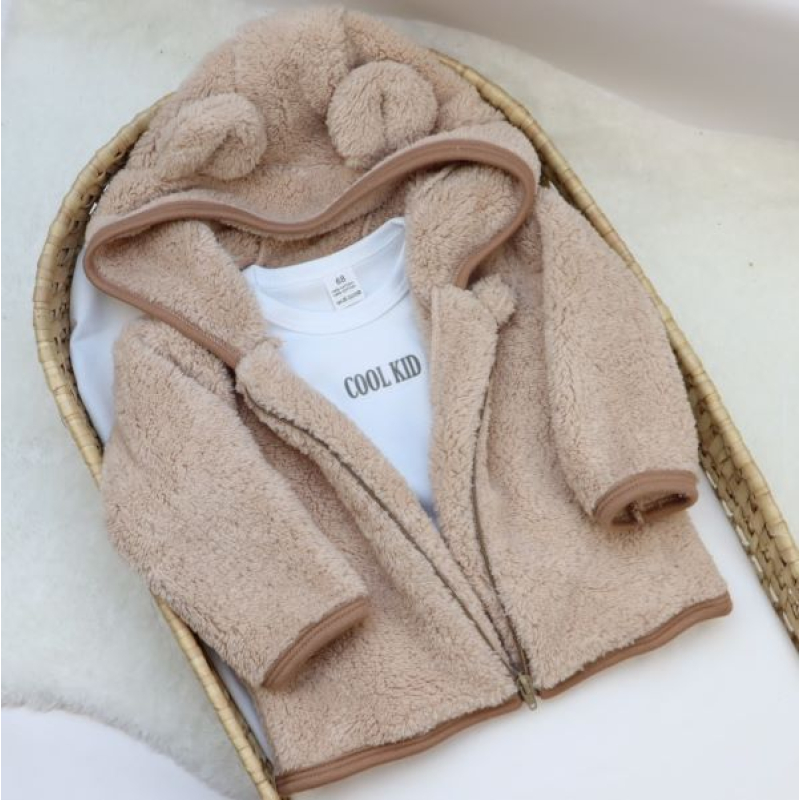 Teddyjas met oortjes 6-12 maanden