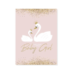 Kaart Welcome little baby girl