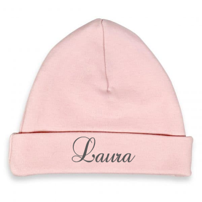 Babymutsje Blush verschillende kleuren en lettertype