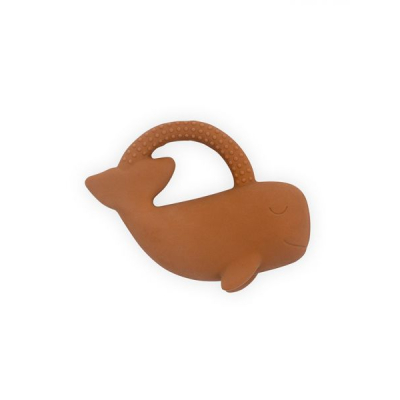 Jollein Bijtring rubber Whale caramel Jollein Bijtring rubber Whale caramel