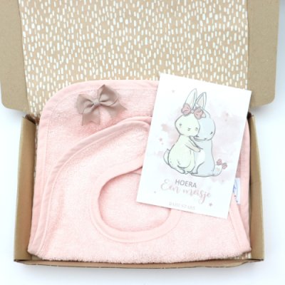 Brievenbuspakket Bunny rose strik