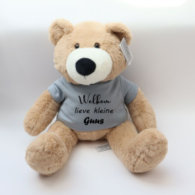 Knuffelbeer Vic cream, 45cm Welkom Knuffelbeer Vic cream, 45cm Welkom