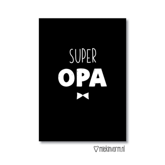 Kaart Super Opa
