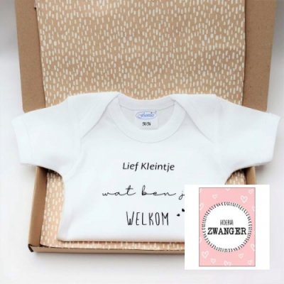 Hoera! Zwanger Lief kleintje wat ben je welkom Hoera! Zwanger Lief kleintje wat ben je welkom