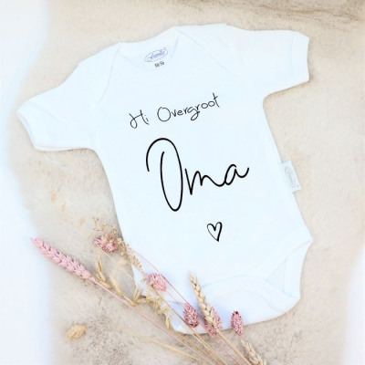 Romper Hi, Overgroot Oma /Opa Romper Hi, Overgroot Oma /Opa