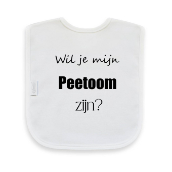 Slabber Wil je mijn peetoom zijn?